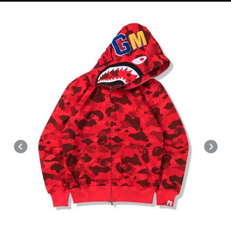 bathing ape zip up|More.